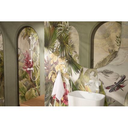 KFA Armatura 4526-010-44 - Mitigeur de douche MALAGA blanc