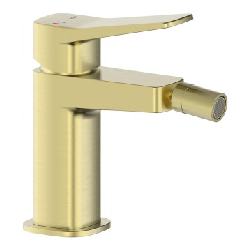 KFA Armatura 4527-015-31 - Mitigeur pour bidet + bonde MALAGA doré brossé