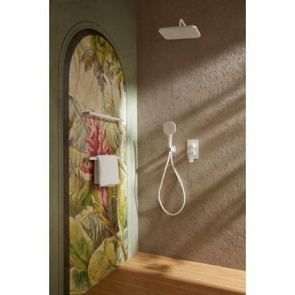 KFA Armatura 4529-501-44 - Ensemble de douche avec mitigeur encastré MALAGA blanc