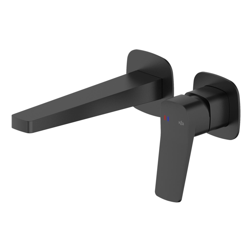 KFA Armatura 4529-810-81 - Mitigeur de lavabo pour installation encastrée MALAGA noir