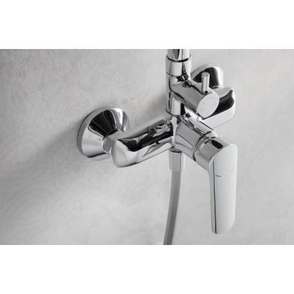 KFA Armatura 5026-910-00 - Colonne de douche avec robinet TANZANIT chrome brillant