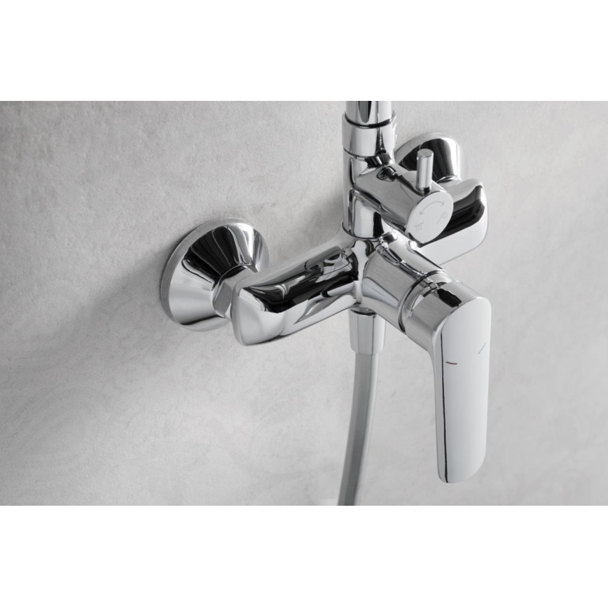 KFA Armatura 5026-910-00 - Colonne de douche avec robinet TANZANIT chrome brillant