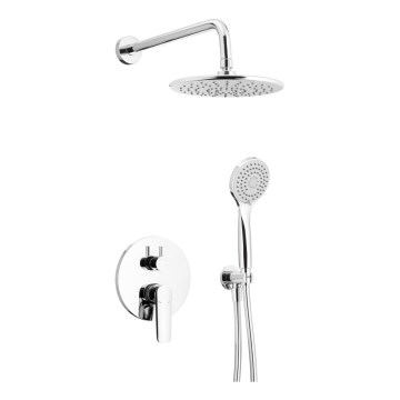 KFA Armatura 5029-501-00 - Colonne de douche avec robinetterie encastrée TANZANIT chrome brillant