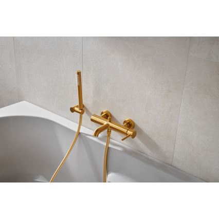 KFA Armatura 5034-020-31 - Robinet de baignoire MOZA poli doré