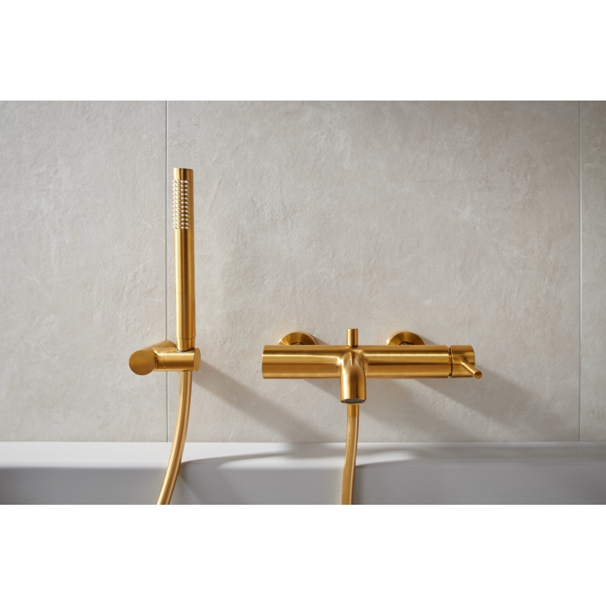 KFA Armatura 5034-020-31 - Robinet de baignoire MOZA poli doré