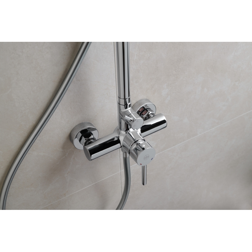 KFA Armatura 5036-910-00 - Colonne de douche avec robinet MOZA chrome brillant