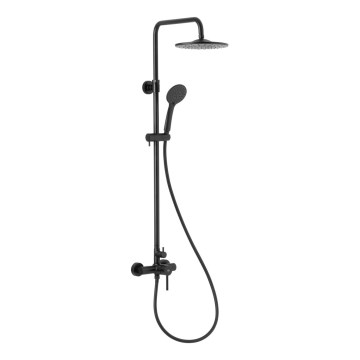 KFA Armatura 5036-910-81 - Colonne de douche avec robinet MOZA laiton/mat noir