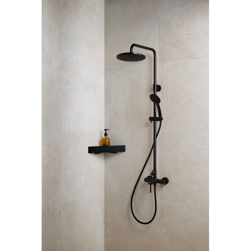 KFA Armatura 5036-910-81 - Colonne de douche avec robinet MOZA laiton/mat noir