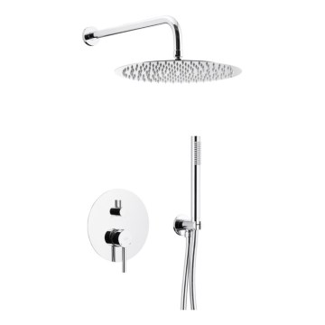 KFA Armatura 5039-501-00 - Colonnes de douche avec robinetterie encastrée MOZA chrome brillant