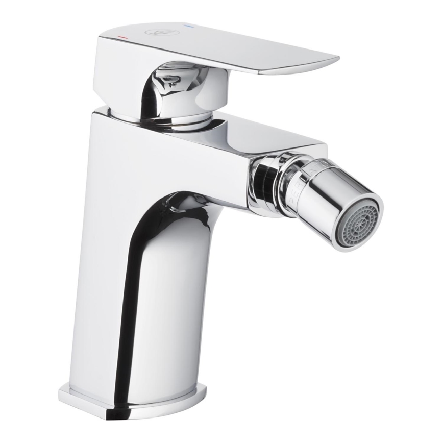 KFA Armatura 5537-015-00 - Robinet de bidet + bonde avec trop-plein MOKAIT chrome brillant