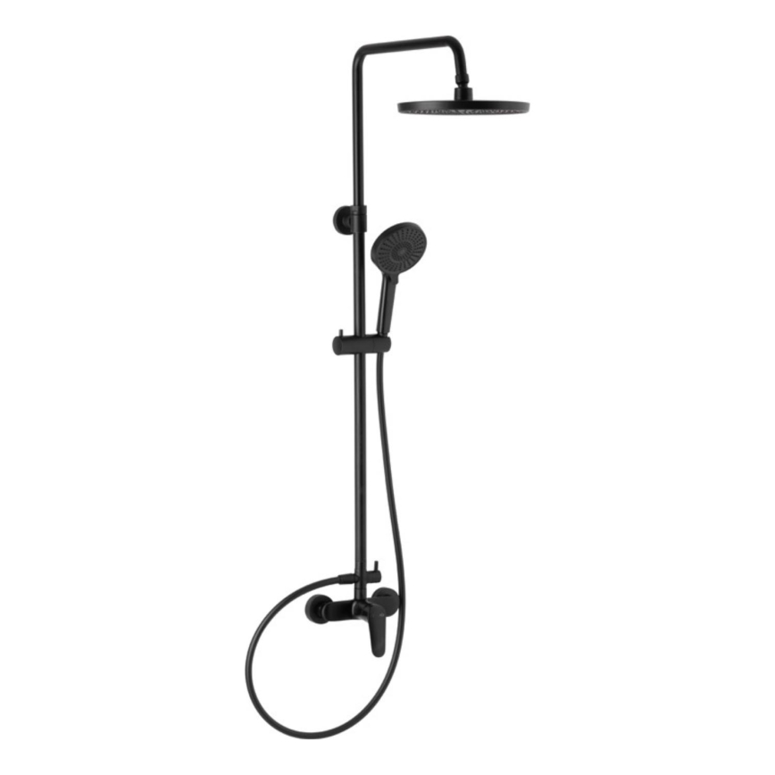 KFA Armatura 5556-910-81 - Colonne de douche avec robinet OTAVA laiton/mat noir