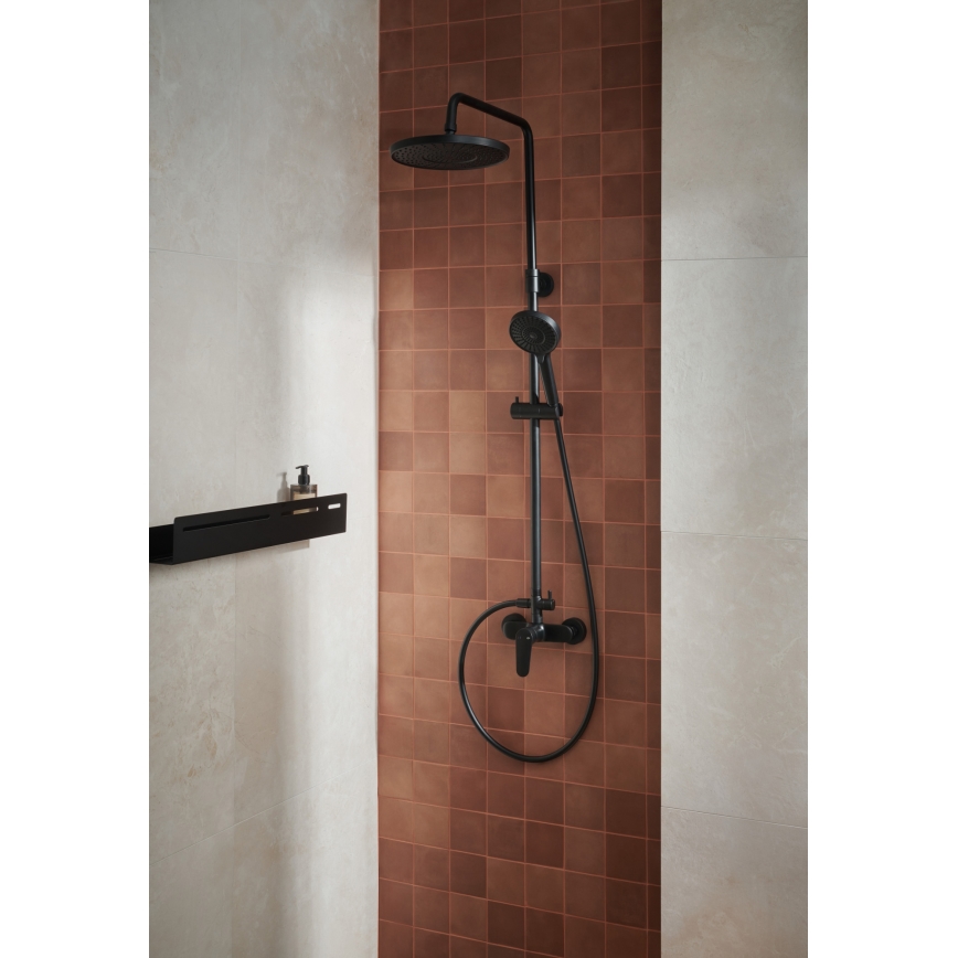KFA Armatura 5556-910-81 - Colonne de douche avec robinet OTAVA laiton/mat noir