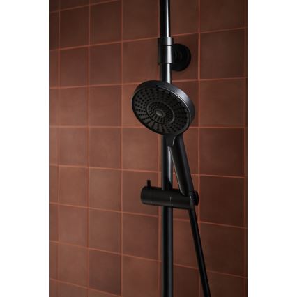 KFA Armatura 5556-910-81 - Colonne de douche avec robinet OTAVA laiton/mat noir