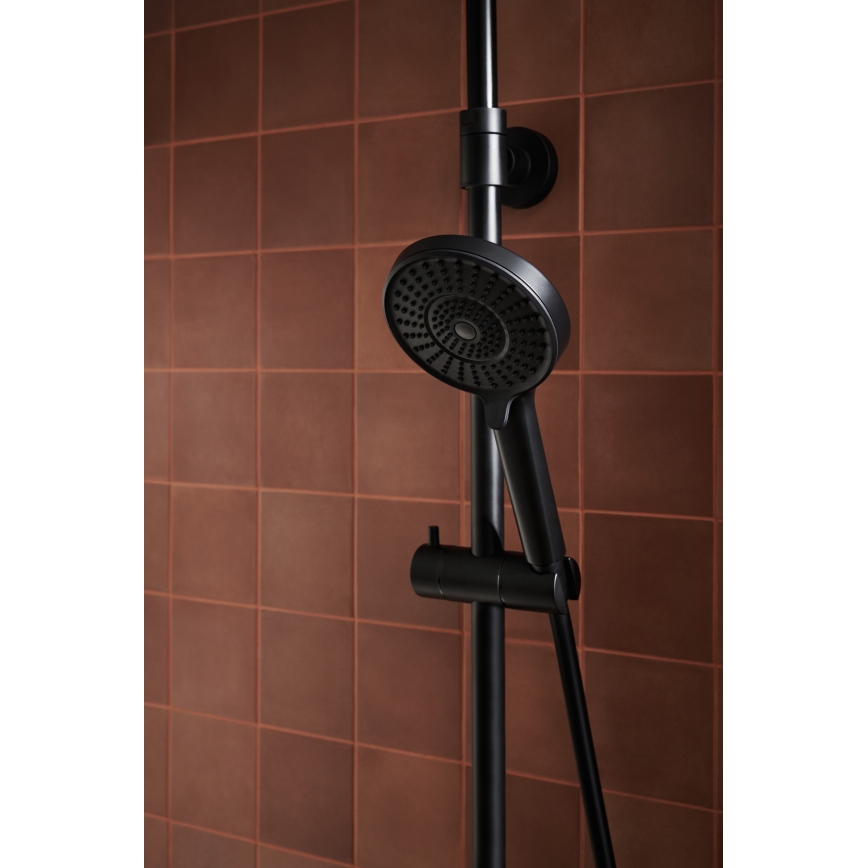KFA Armatura 5556-910-81 - Colonne de douche avec robinet OTAVA laiton/mat noir