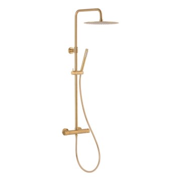 KFA Armatura 5736-920-31 - Colonne de douche avec robinet thermostatique MOZA poli doré