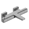 KFA Armatura 5754-010-61 - Mitigeur thermostatique pour baignoire MALAGA gris métallisé
