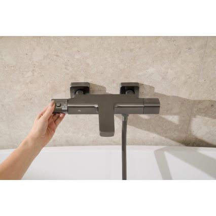 KFA Armatura 5754-010-61 - Mitigeur thermostatique pour baignoire MALAGA gris métallisé