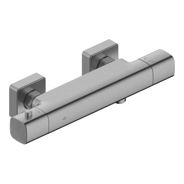 KFA Armatura 5756-010-61 - Mitigeur thermostatique de douche MALAGA gris métallisé