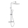 KFA Armatura 5756-910-00 - Ensemble de douche avec mitigeur thermostatique MALAGA chrome brillant