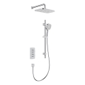 KFA Armatura 5759-301-00 - Ensemble de douche avec mitigeur thermostatique encastré MALAGA, finition chrome brillant