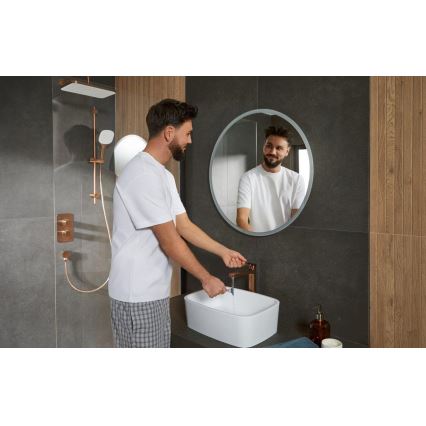 KFA Armatura 5759-301-34 - Ensemble de douche MALAGA avec mitigeur thermostatique encastré, finition or rose