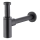 KFA Armatura 600-003-81 - Siphon rond pour évier laiton/noir mat