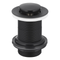 KFA Armatura 660-353-81 - Bonde de lavabo without overflow CLICK-CLACK d. 6,2 cm laiton/mat noir