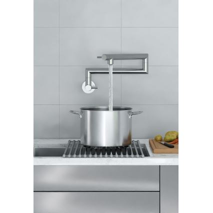 KFA Armatura 6623-030-22 - Mitigeur de cuisine avec bras articulé DUERO POT FILLER en acier inoxydable