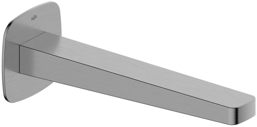 KFA Armatura 836-007-61 - Bec pour installation encastrée MALAGA gris métallisé