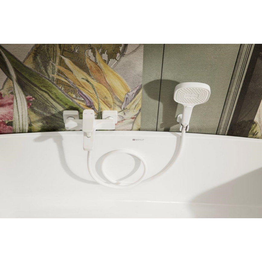 KFA Armatura 841-255-44 - Ensemble de douche MALAGA blanc