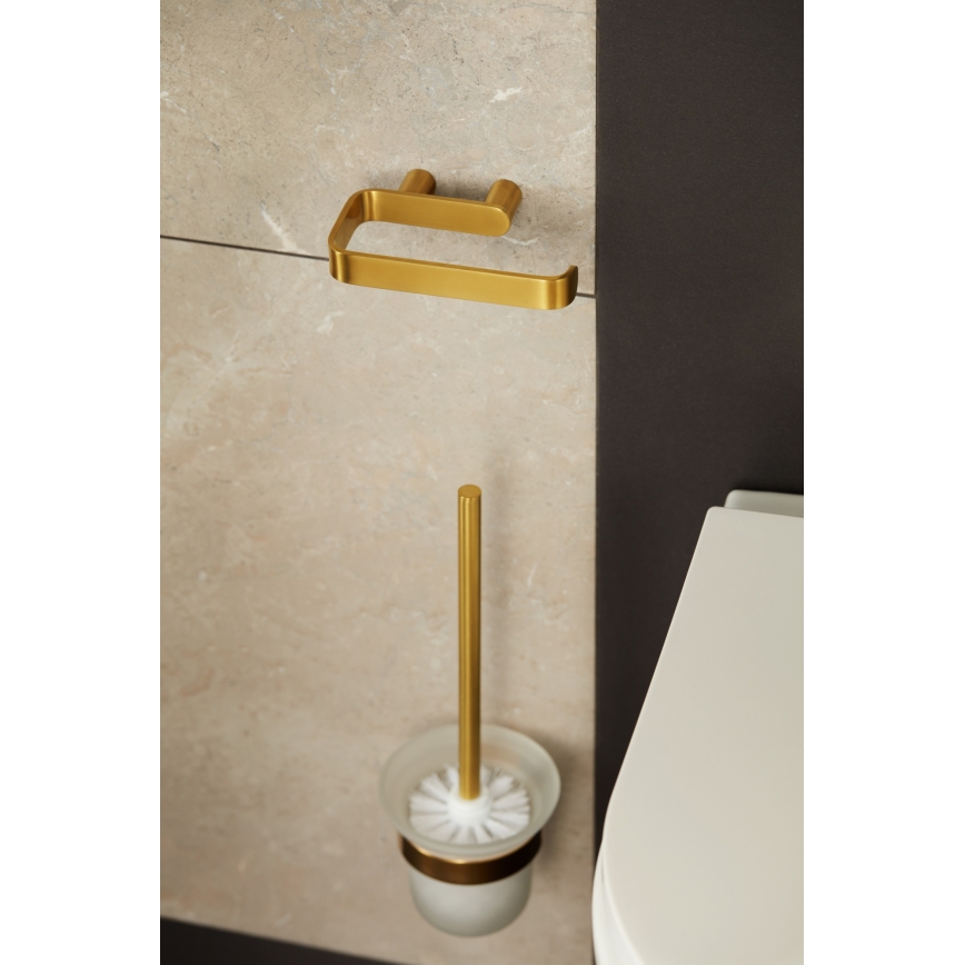 KFA Armatura 864-022-31 - Porte-papier toilette acier inoxydable/poli doré