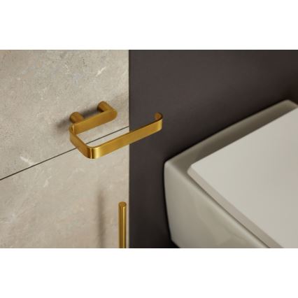 KFA Armatura 864-022-31 - Porte-papier toilette acier inoxydable/poli doré