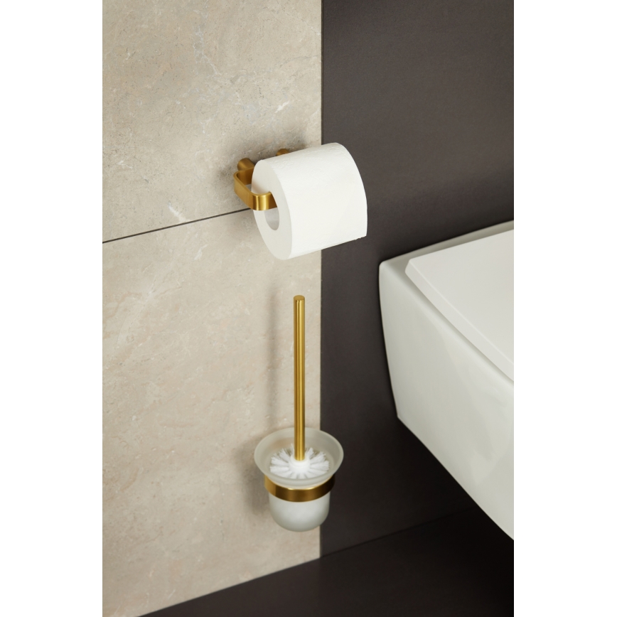 KFA Armatura 864-022-31 - Porte-papier toilette acier inoxydable/poli doré