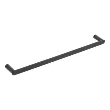 KFA Armatura 864-026-81 - Porte-serviettes mural 47 cm acier inoxydable/mat noir