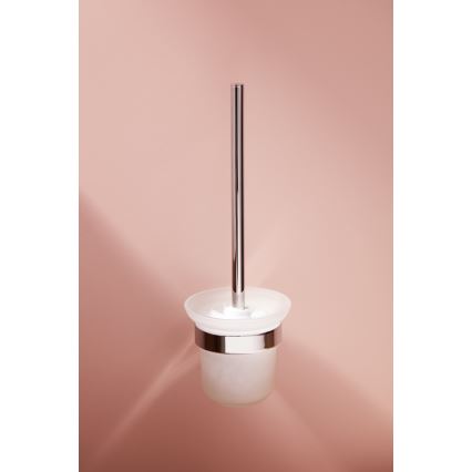 KFA Armatura 864-031-00 - Brosse de toilette à fixation murale chrome brillant
