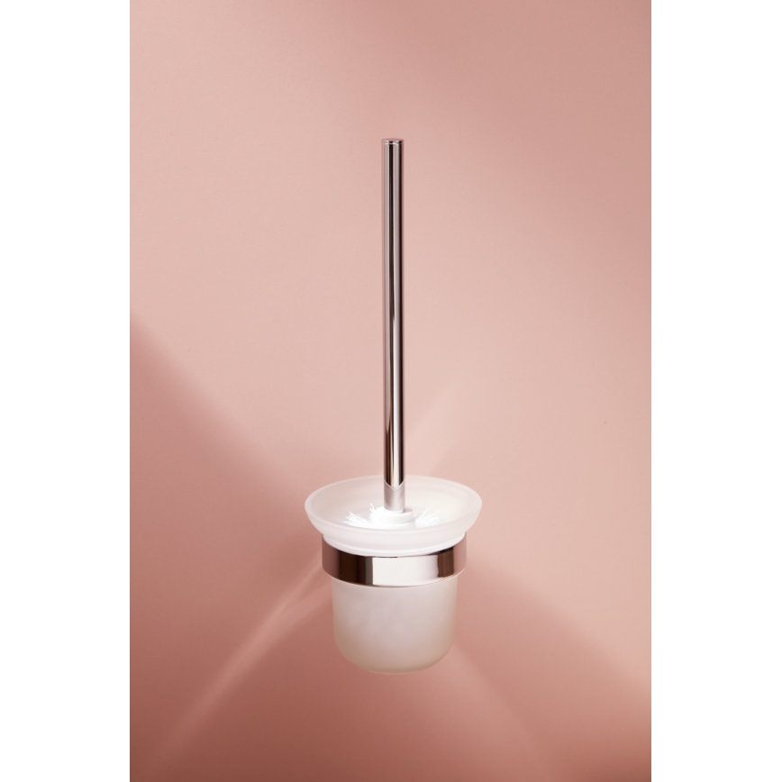 KFA Armatura 864-031-00 - Brosse de toilette à fixation murale chrome brillant