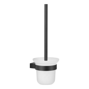 KFA Armatura 864-031-81 - Brosse de toilette à fixation murale mat noir