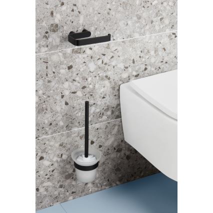 KFA Armatura 864-031-81 - Brosse de toilette à fixation murale mat noir