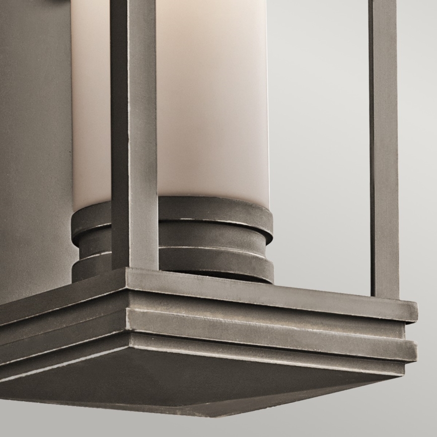 Kichler - Applique murale d'extérieur SOUTH HOPE 1xE27/60W/230V IP44 anthracite