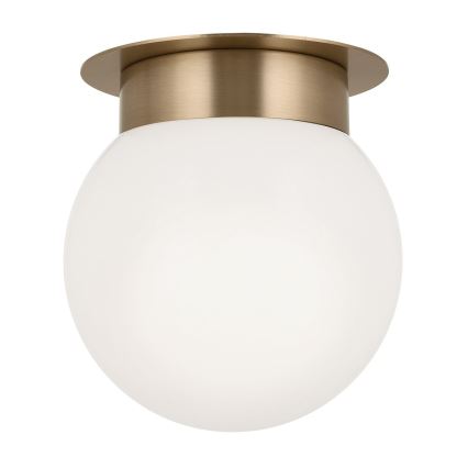 Kichler KL-ALBERS-F-G-CPZ-Plafonnier ALBERS 1xE27/40W/230V Ø 20,3 cm doré