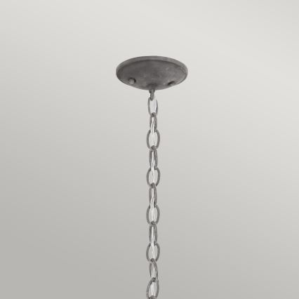 Kichler - Suspension chaîne d'extérieur BRIDGE POINT 1xE27/60W/230V IP44