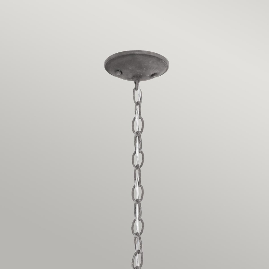 Kichler - Suspension chaîne d'extérieur BRIDGE POINT 1xE27/60W/230V IP44