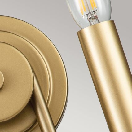 Kichler - Applique murale CAPITOL HILL 2xE14/40W/230V dorée