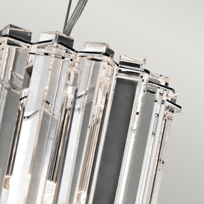 Kichler - Suspension filaire LED de salle de bain CRYSTAL SKYE 2xG9/3W/230V IP44