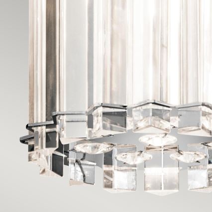 Kichler - Suspension filaire LED de salle de bain CRYSTAL SKYE 2xG9/3W/230V IP44
