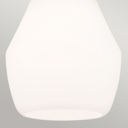 Kichler - Suspension à tige DEELA 1xE27/60W/230V Ø 17,8 cm noire