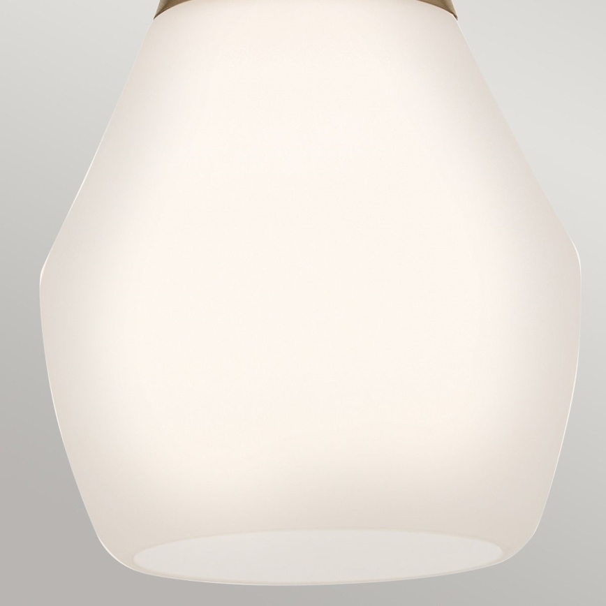 Kichler - Suspension-barre DEELA 1xE27/60W/230V d. 17,8 cm laiton