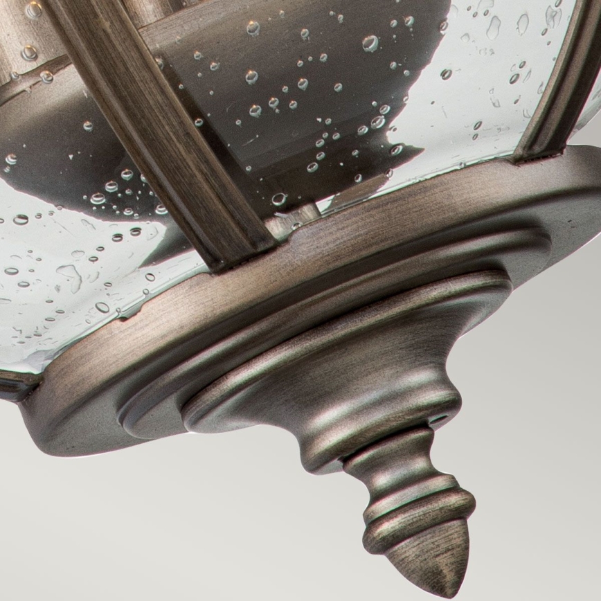 Kichler - Applique murale d'extérieur HALLERON 3xE14/40W/230V IP44