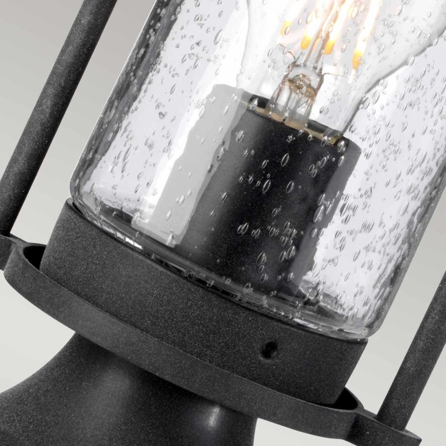 Kichler - Lampe extérieur RIVERWOOD 1xE27/60W/230V IP44 noir