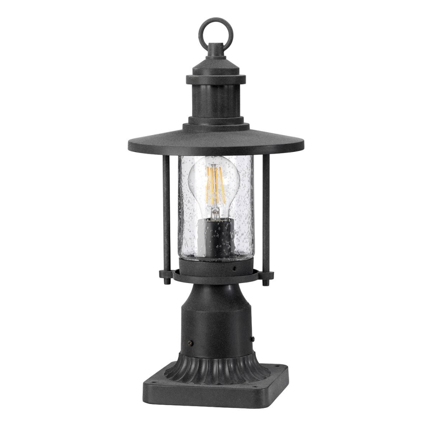 Kichler - Lampe extérieur RIVERWOOD 1xE27/60W/230V IP44 noir